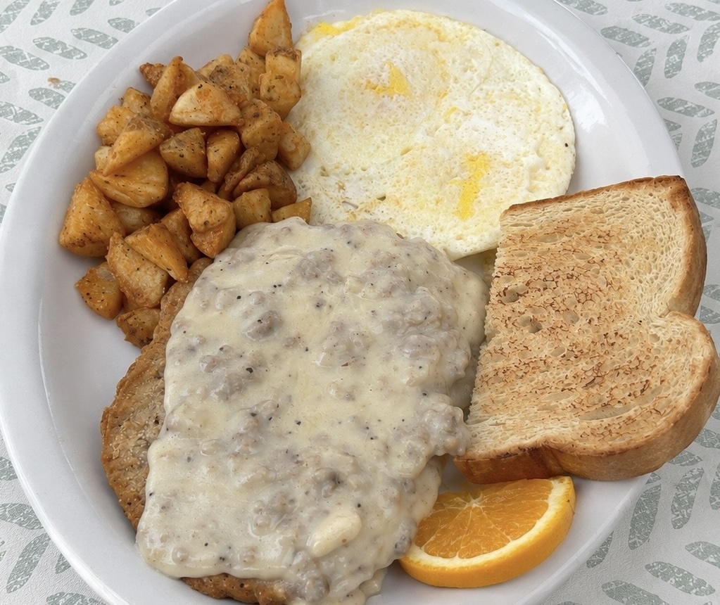 Chicken Fried Steak Breakfast image